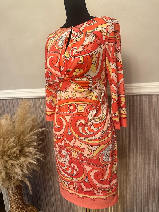 Donna Morgan Dresses & Skirts - Donna Morgan Retro Paisley Print Shift Dress Size 6